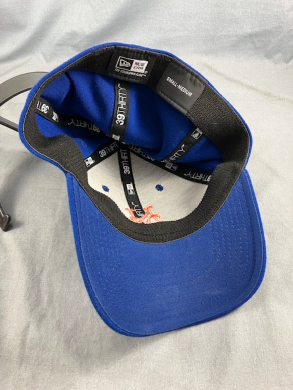 New York NY Mets MLB Baseball Cap New Era 39Thirty Sm/Med Stretch Fit Embroiderd - Picture 3 of 3